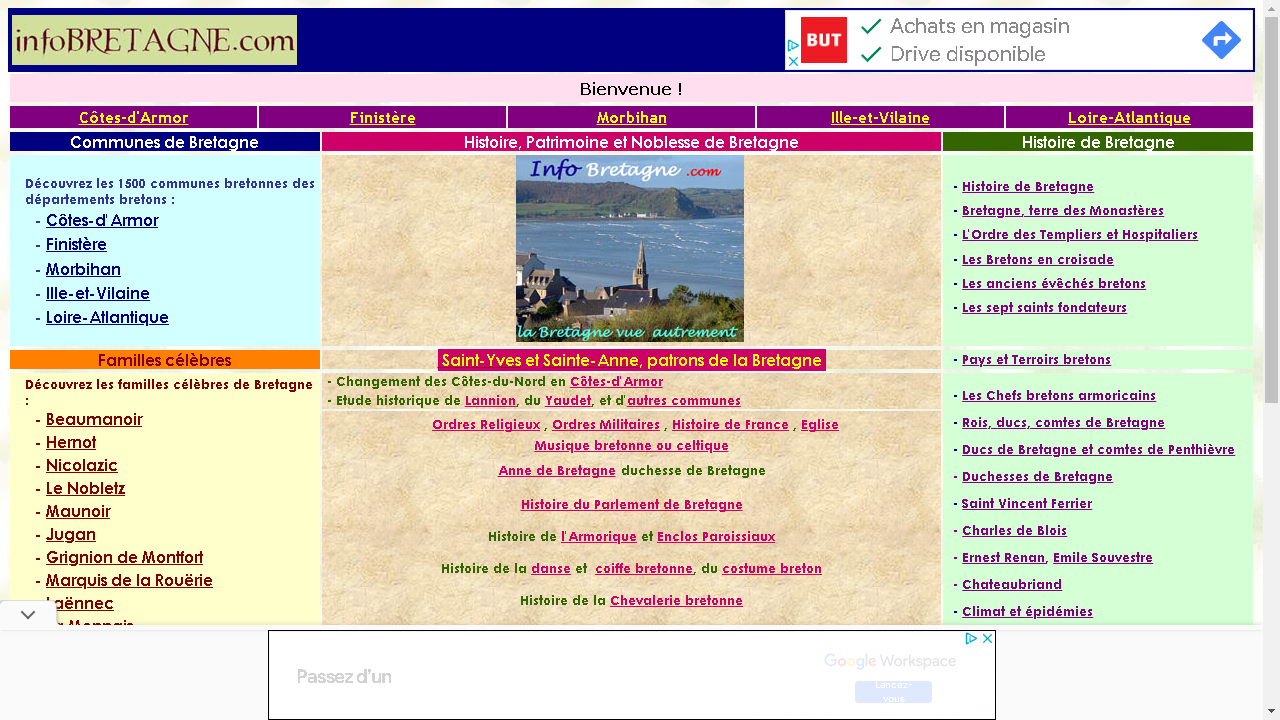 Capture d'écran de http://www.infobretagne.com/